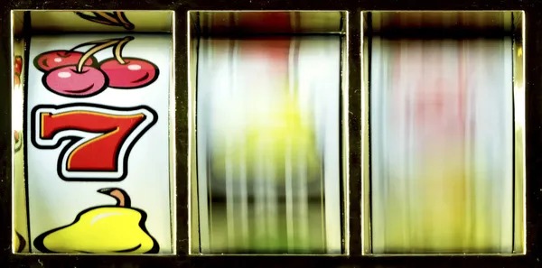Mobile phone displaying roulette table from slot qris